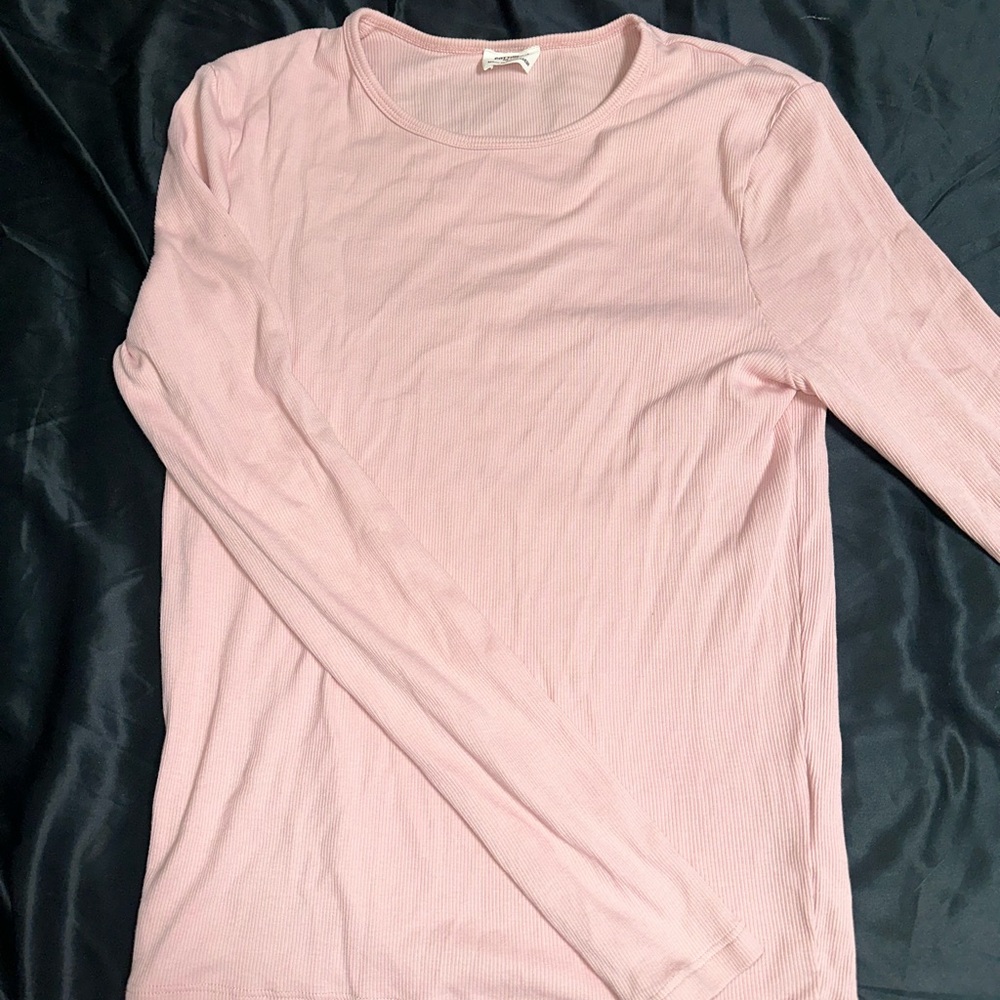 Light Pink Long Sleeve Top